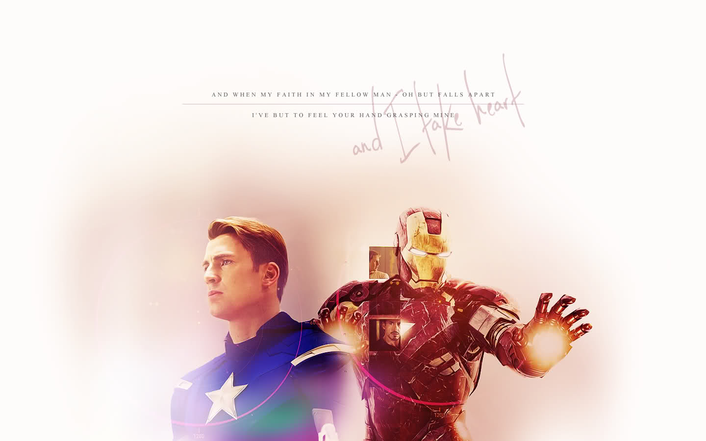 Steve And Tony Image Wallpaper HD Background