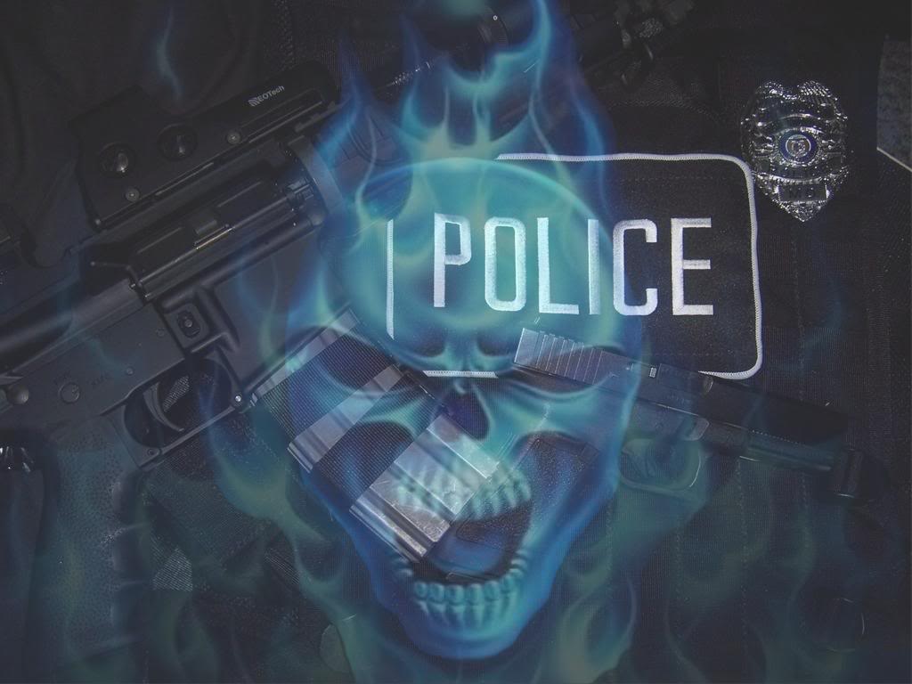 Blue Flame Skull Police photo LargeDownloadBackgroundBluePoliceSkjpg 1024x768
