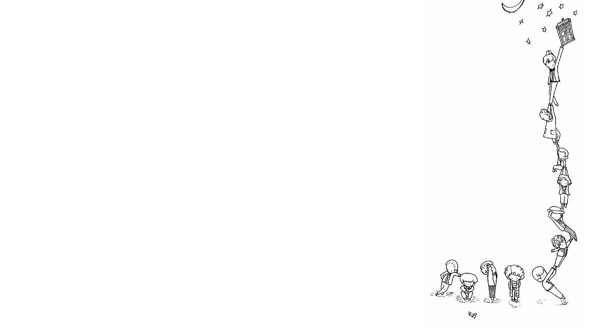Cute Wallpaper Black And White