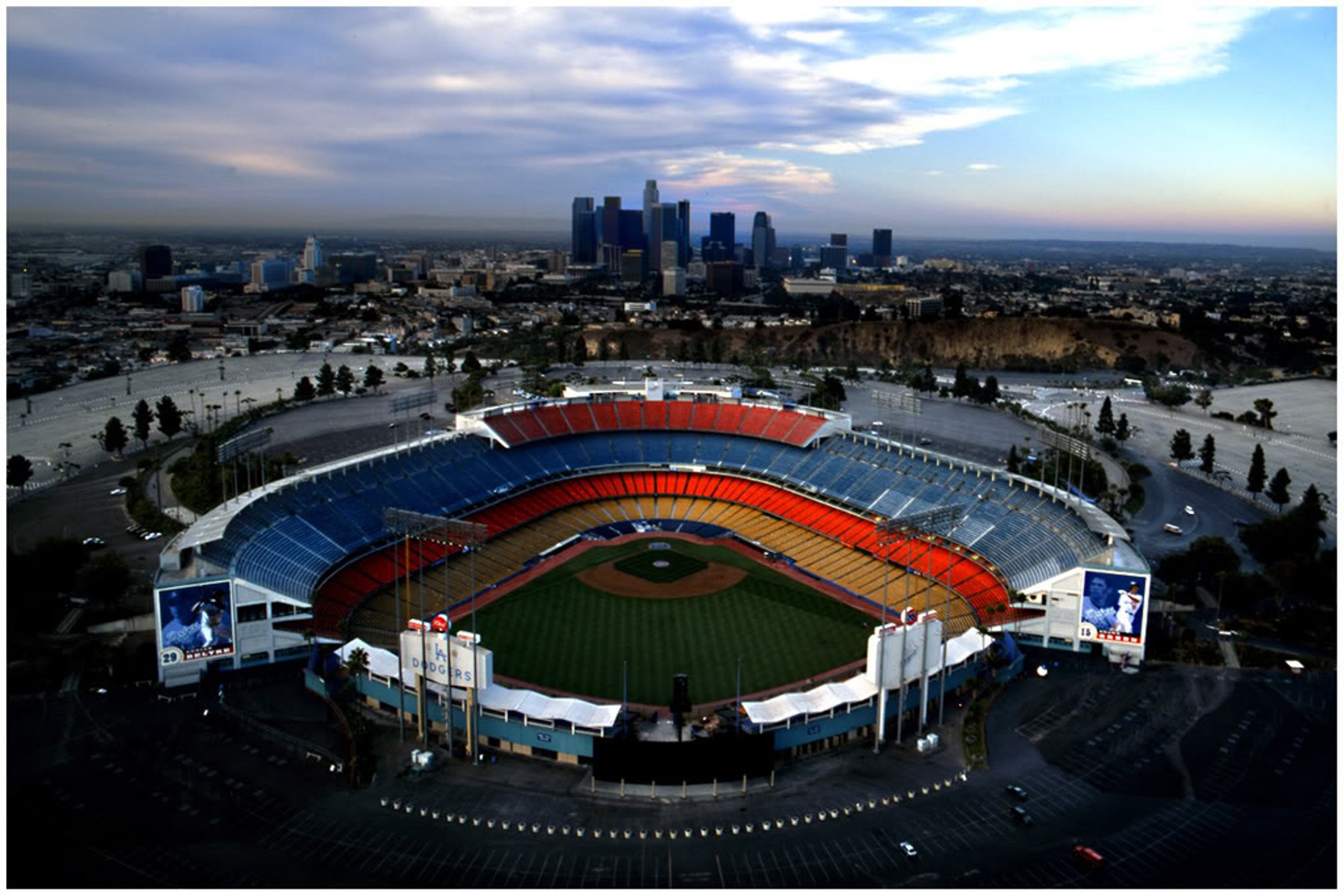 Los Angeles Dodgers Stadium Wallpaper Sport HD
