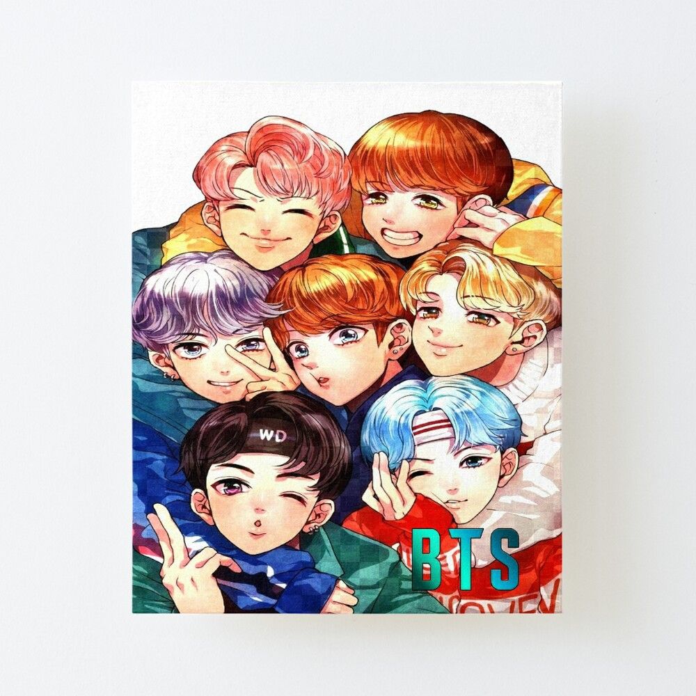 Bts Anime Wallpaper