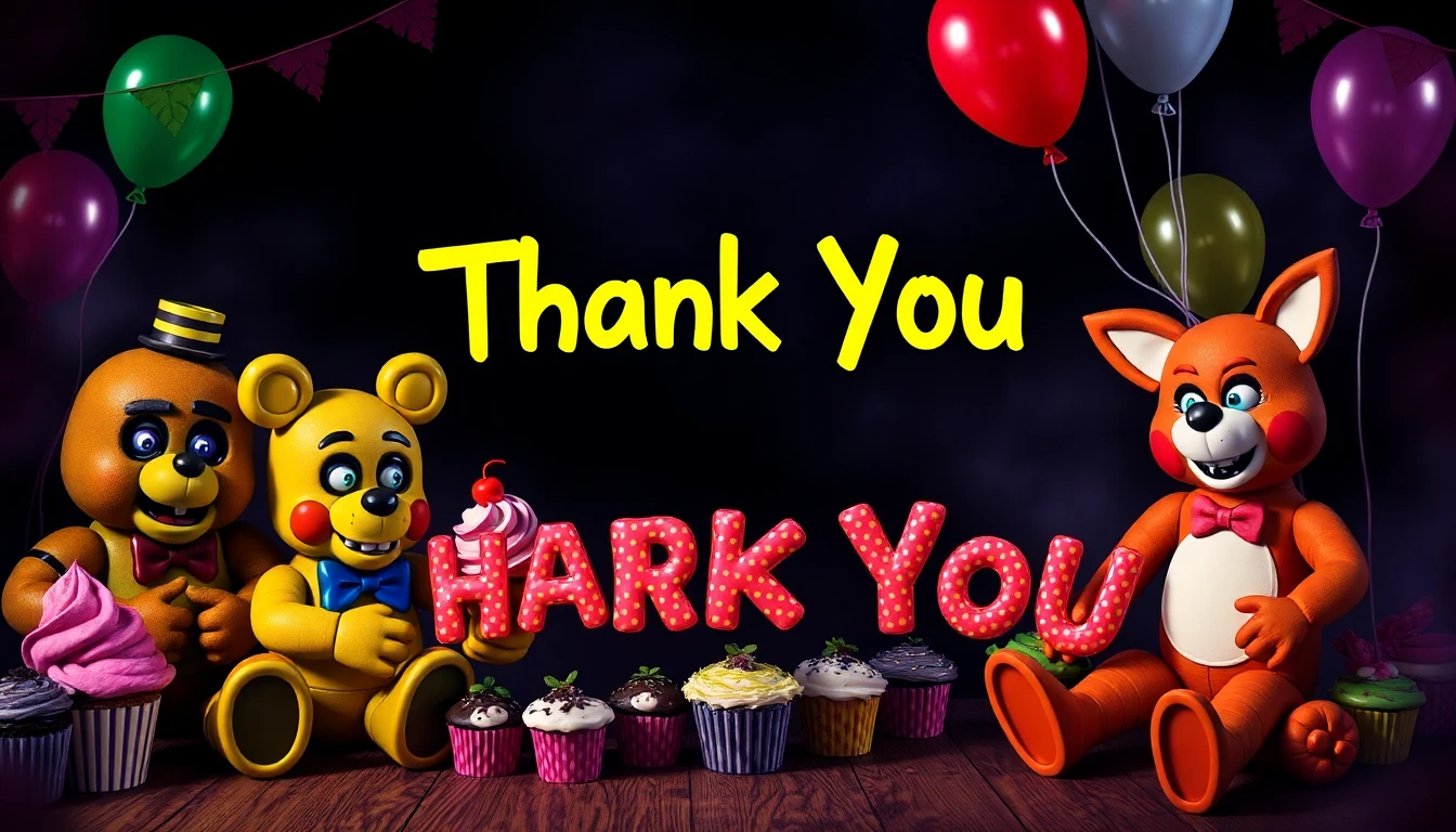 🔥 Free Download Fnaf Thank You Wallpaper by @thomasp63 | WallpaperSafari