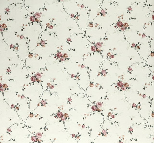California English Rose Wallpaper Re30004 Traditional