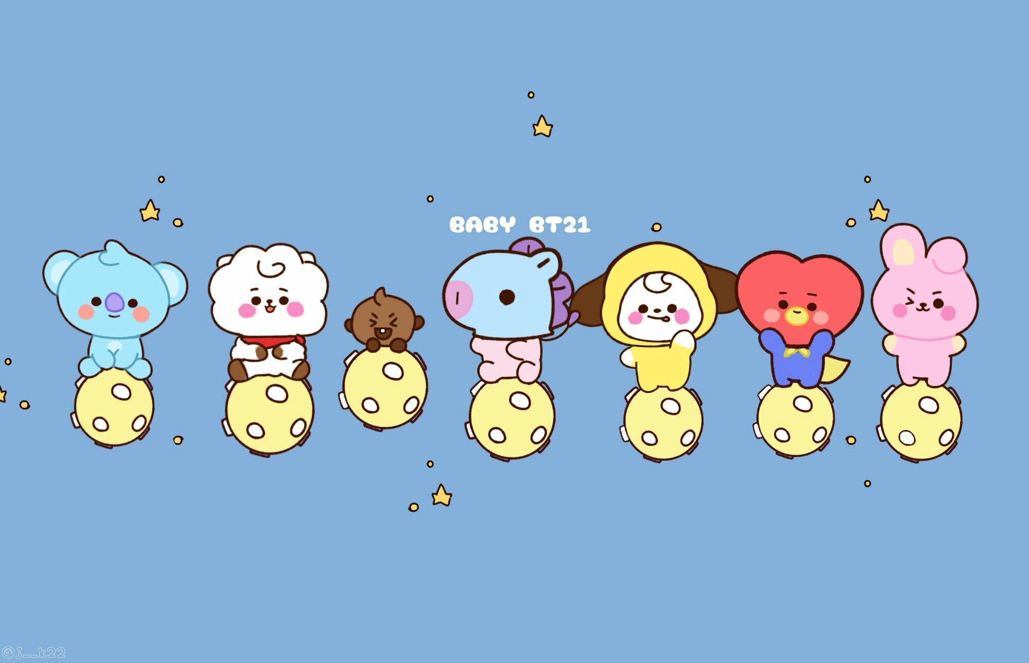 Bt21 Wallpaper On