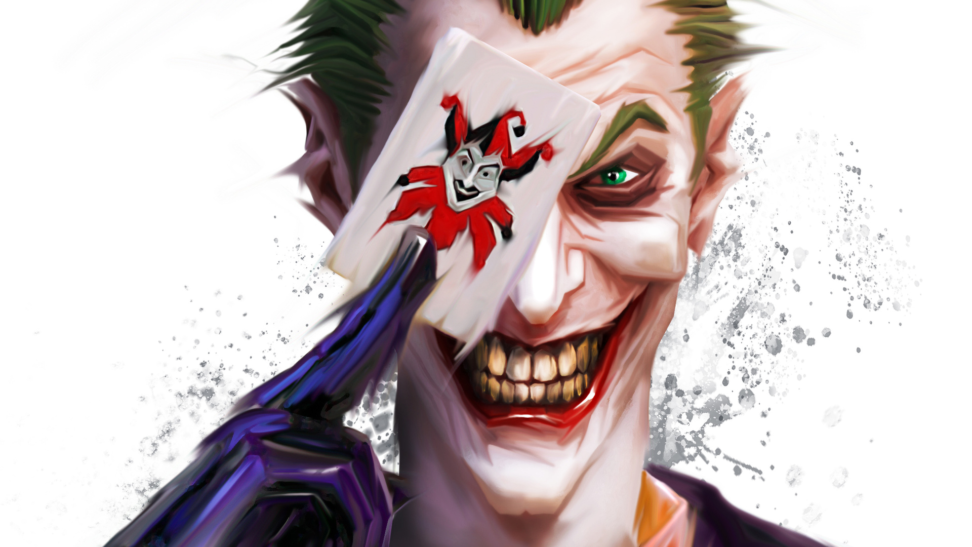 Joker Art 4k Laptop Full HD 1080p Wallpaper