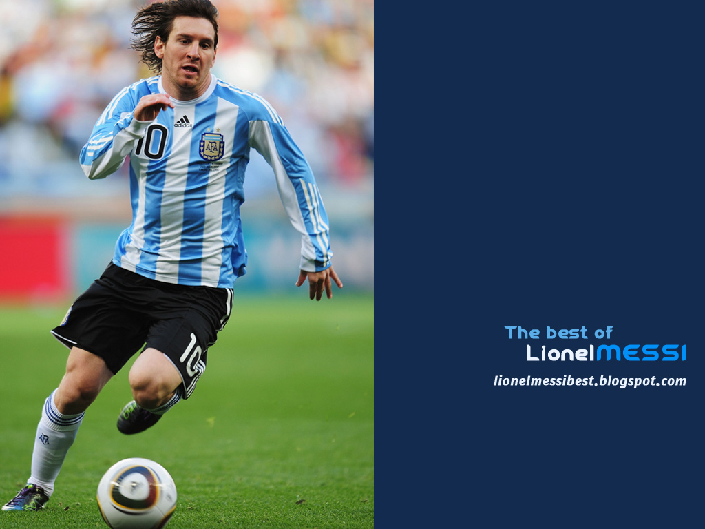 The best of Lionel Messi Argentinas Lionel Messi Wallpaper 2010