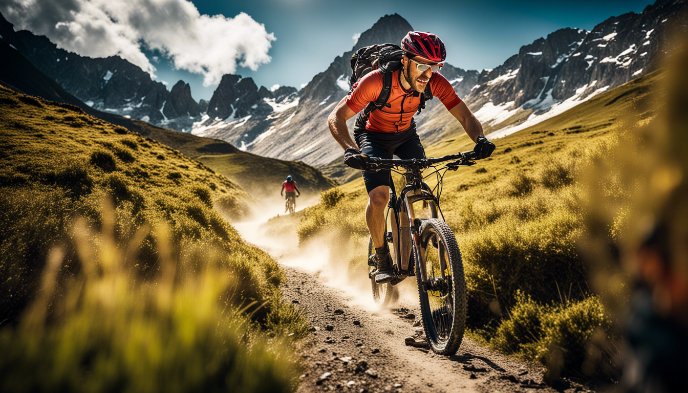 Mountain Bike Art Wallpaper
