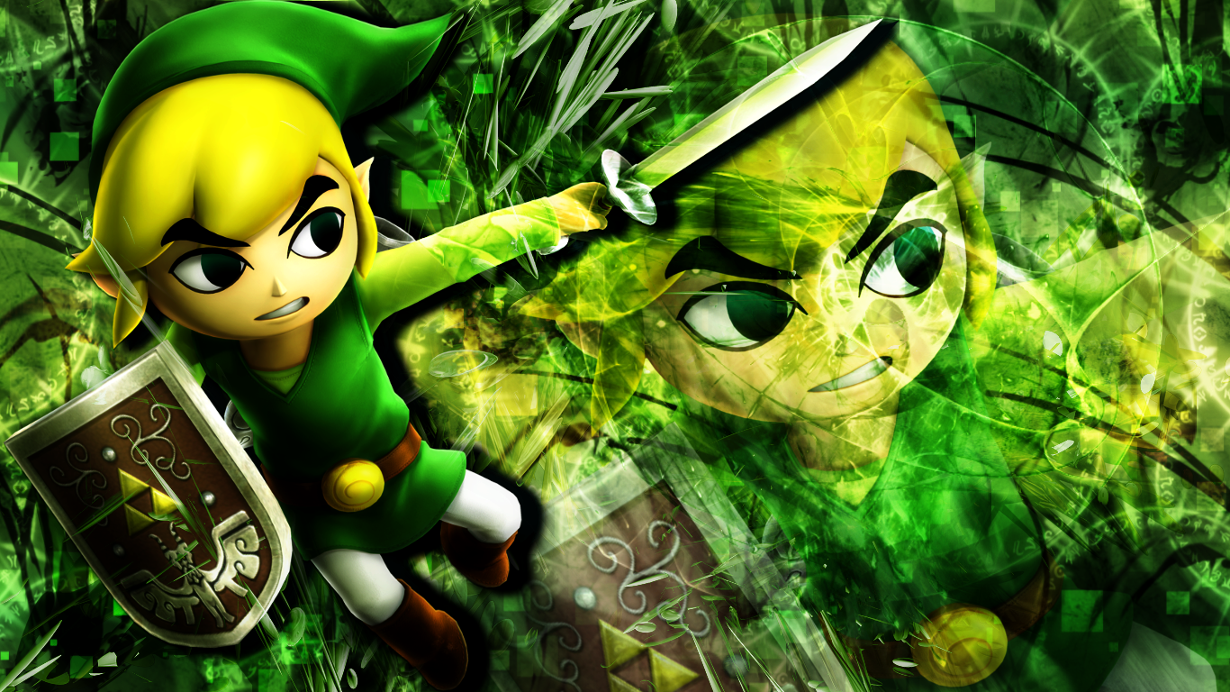Hwl Toon Link Wallpaper Pc Use By Inoune On