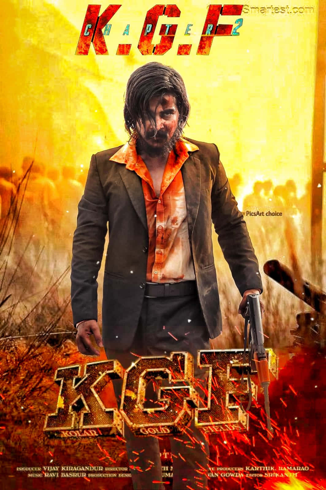 Unleashing The Power Of Kgf Wallpaper
