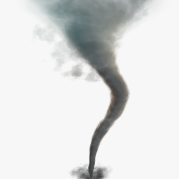 Tornado Moving Animation Rigged