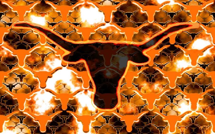 Texas Longhorns Wallpaper Hooked On Horns