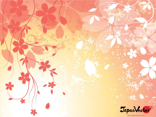 Sakura Japanese Cherry Blossom Background Vector 123vectors