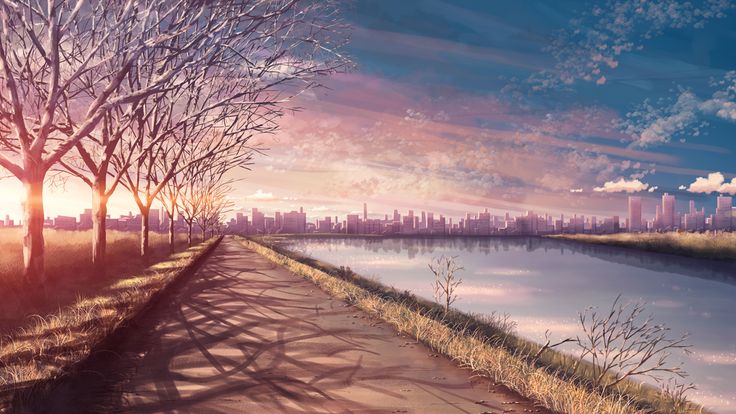 Anime Scenery Wallpaper Background HD More