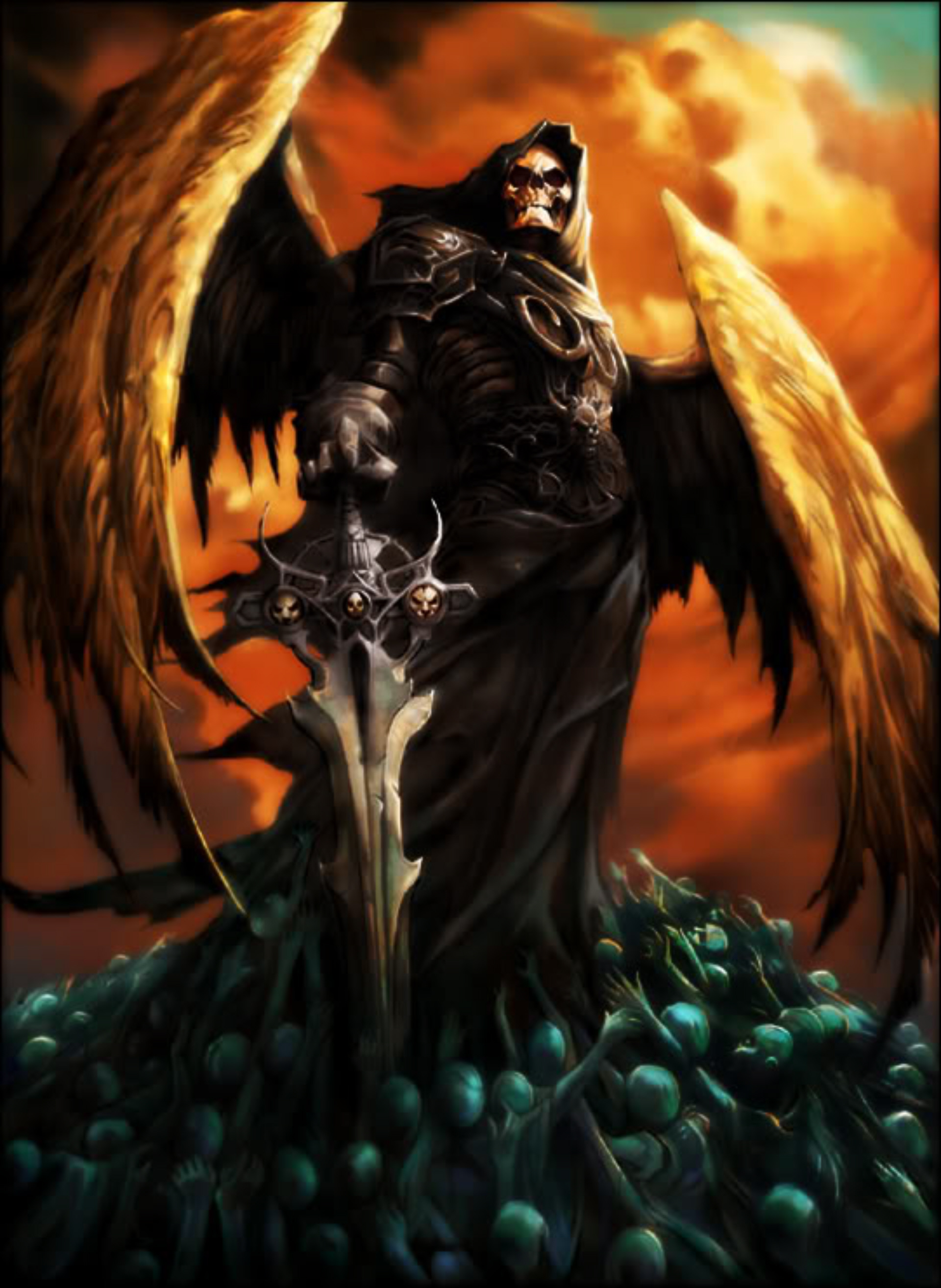 The Day Angel Of Death Wallpaper Is Badass Watch Us Play Games