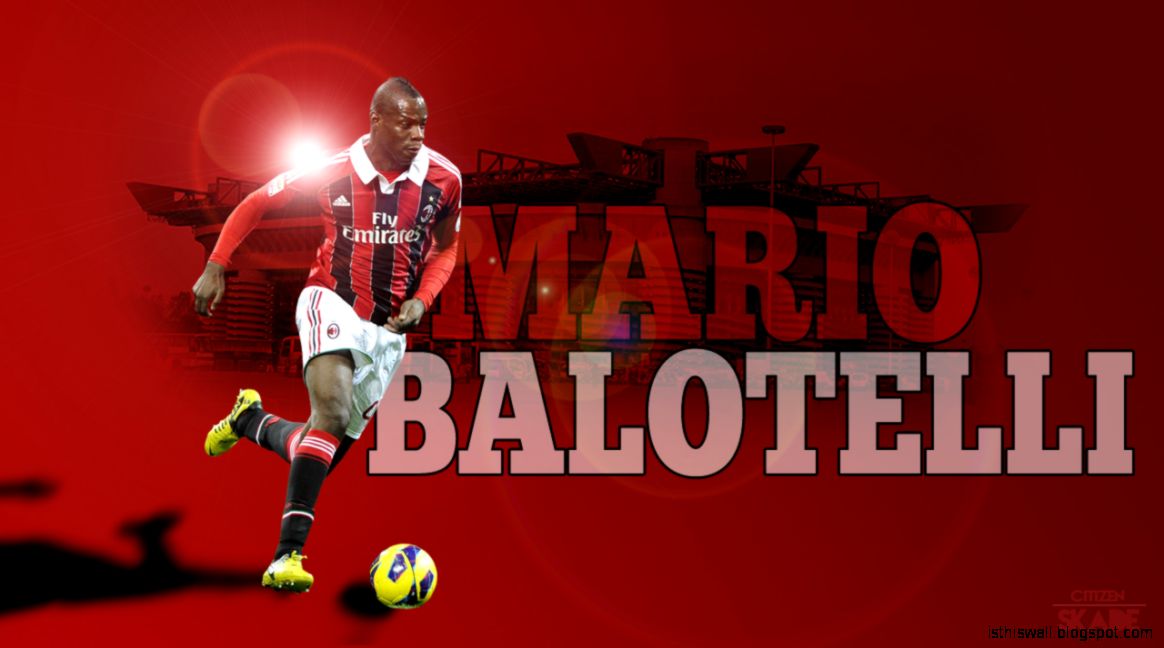 Mario Balotelli Ac Milan Wallpaper This