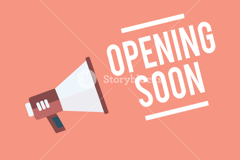 Text Sign Showing Opening Soon Conceptual Photo Going To Be