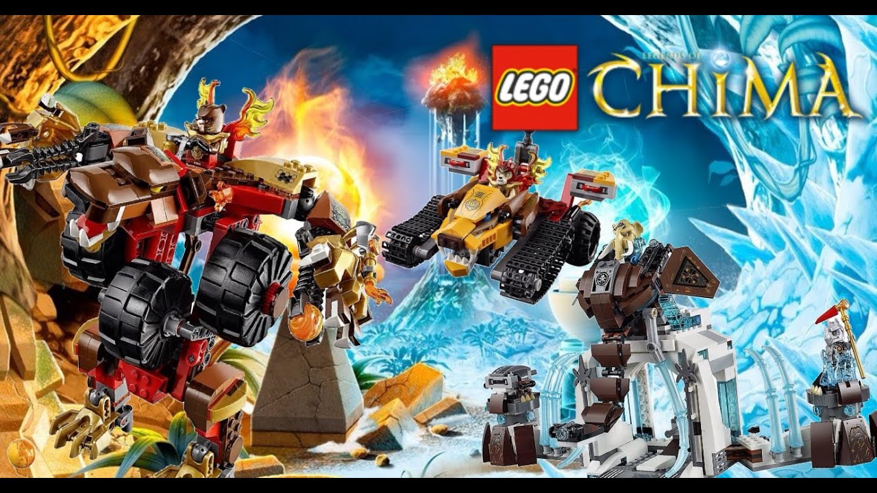 Lego Legends Of Chima Summer Official Set Image 4k