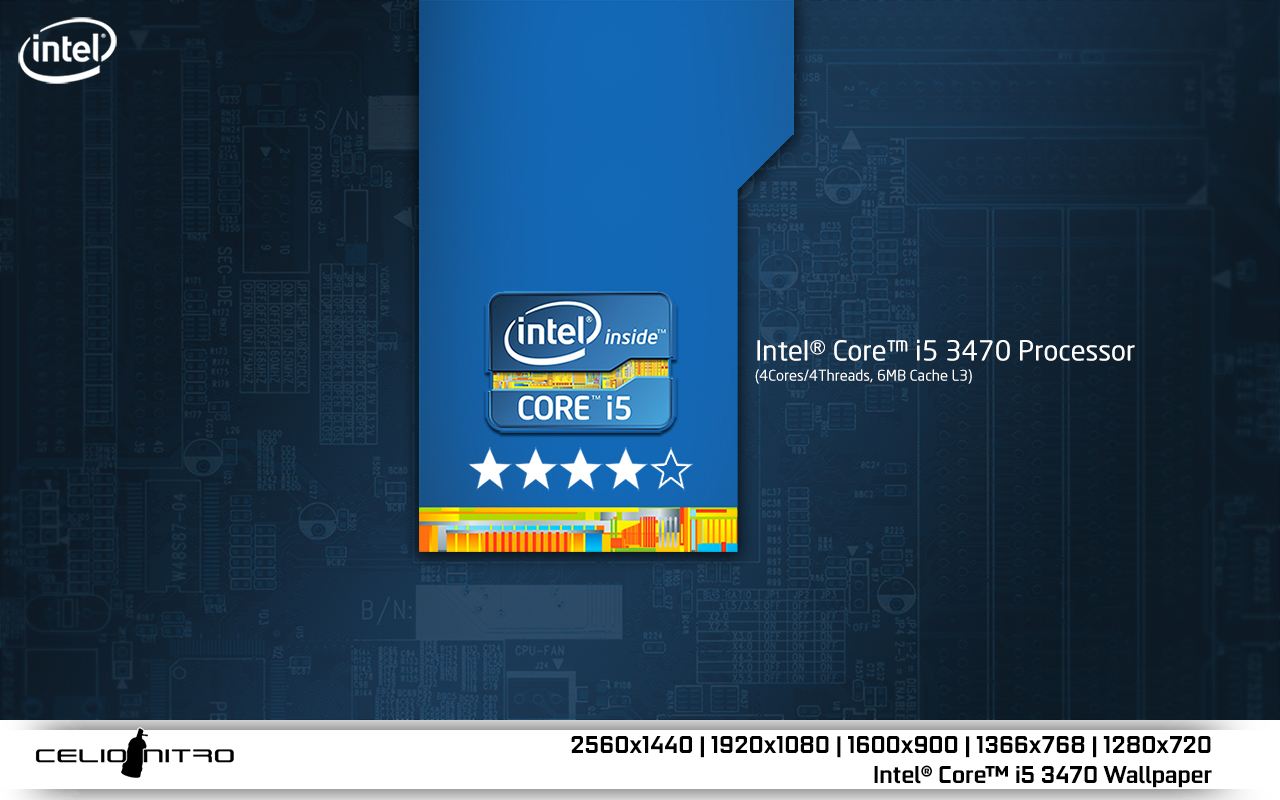 Intel Core i5 3470 Wallpaper 01 by 18cjoj on
