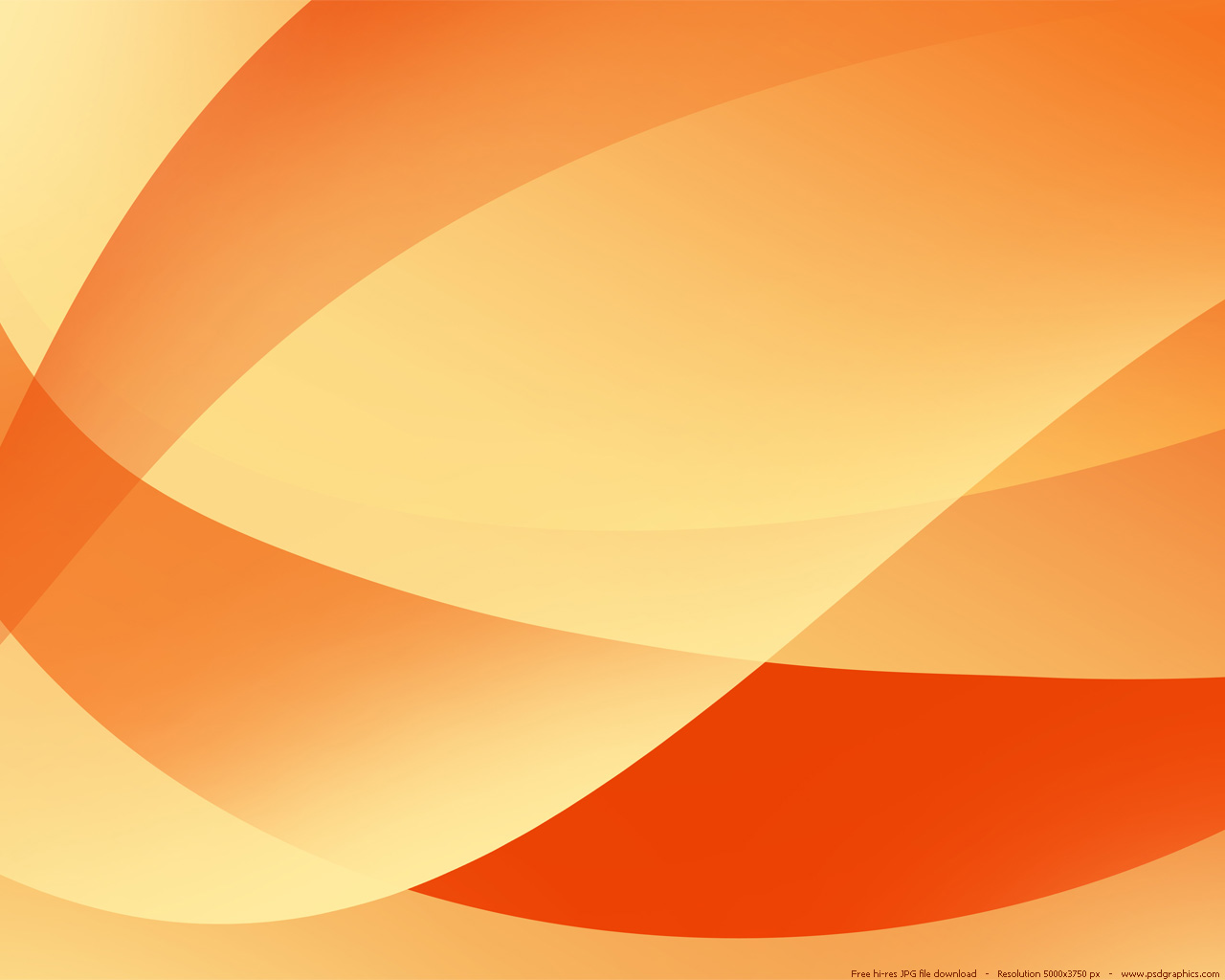Abstract Orange Wallpaper 1280x1024
