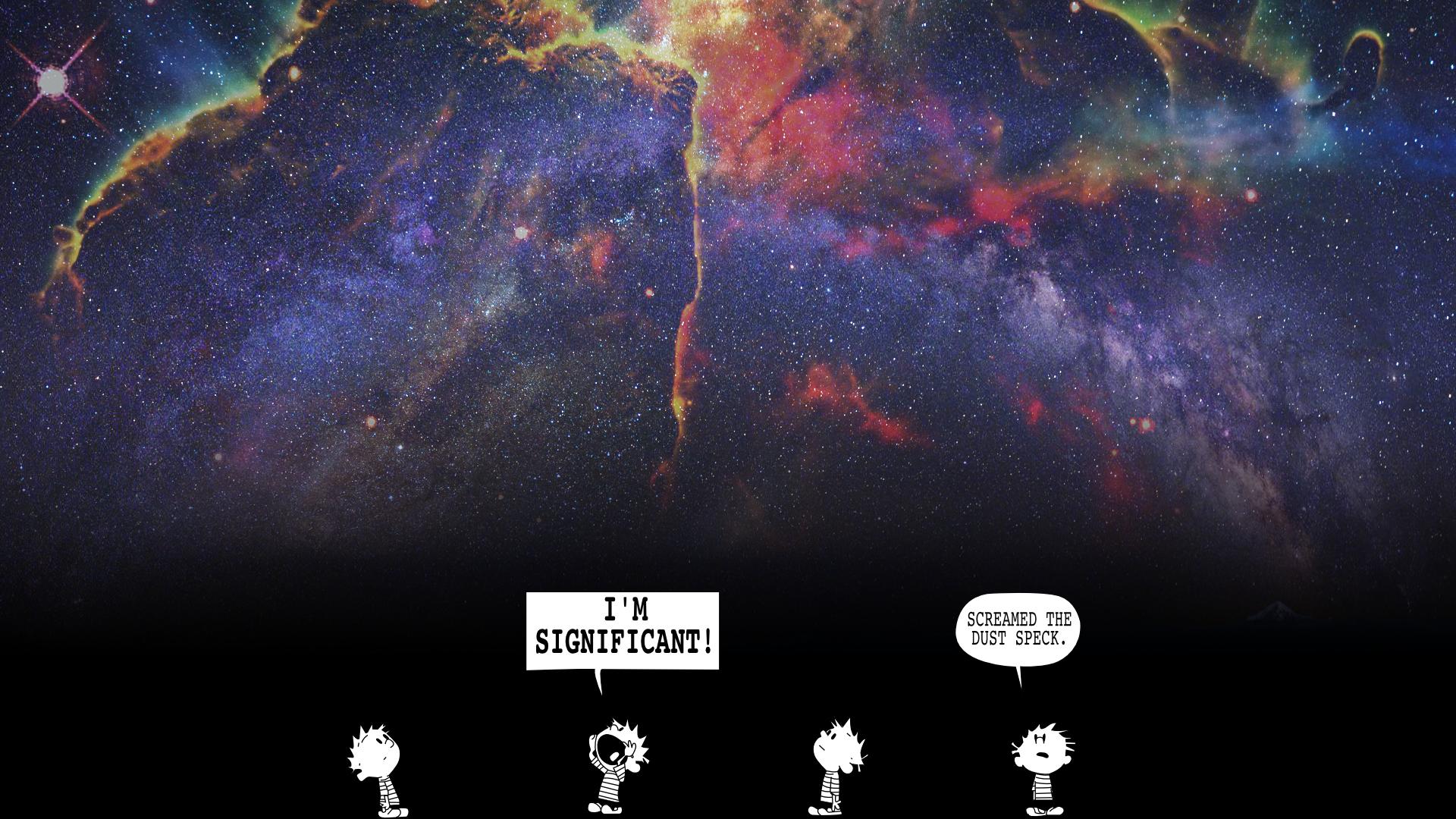 Calvin And Hobbes Space Wallpaper By Me X