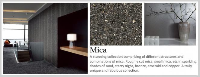  to high end textured wallpapers such as Brian Yatess Mica range