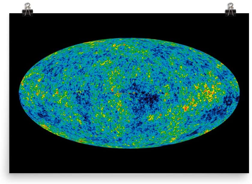 Amazon Cosmic Microwave Background Radiation Print Poster