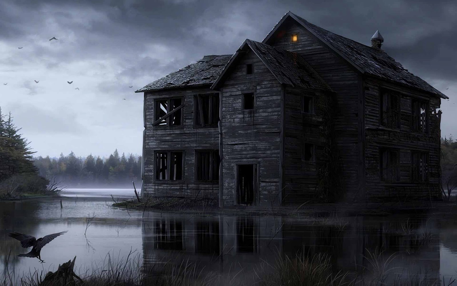 Haunted House Wallpaper Animated   Viewing Gallery