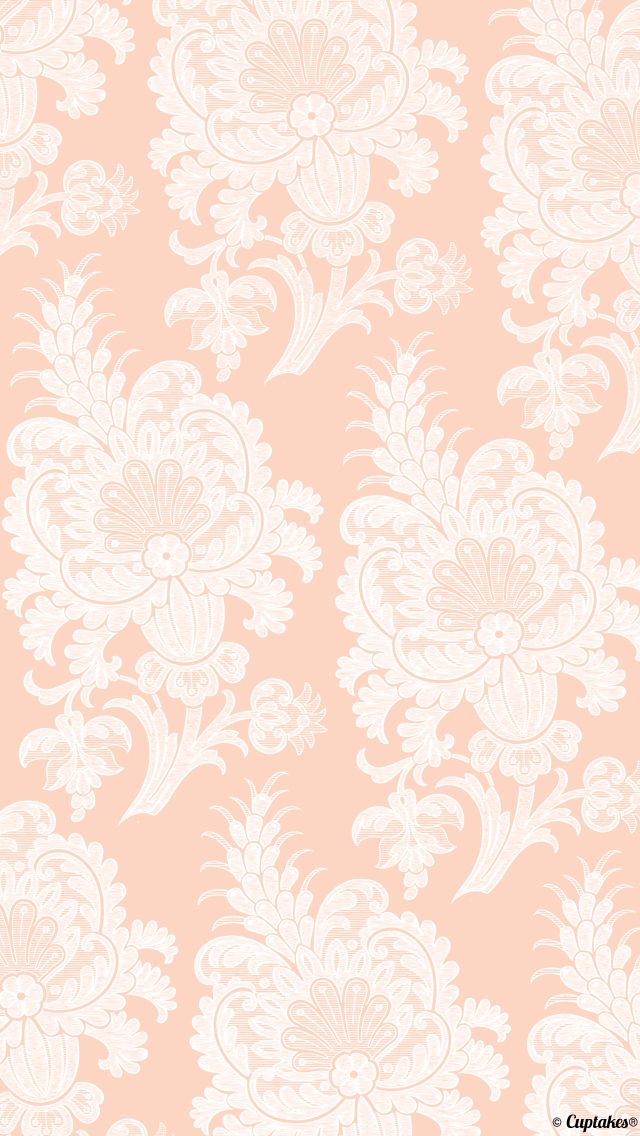 Paisley Wallpaper Cuptakes For Girly Girls