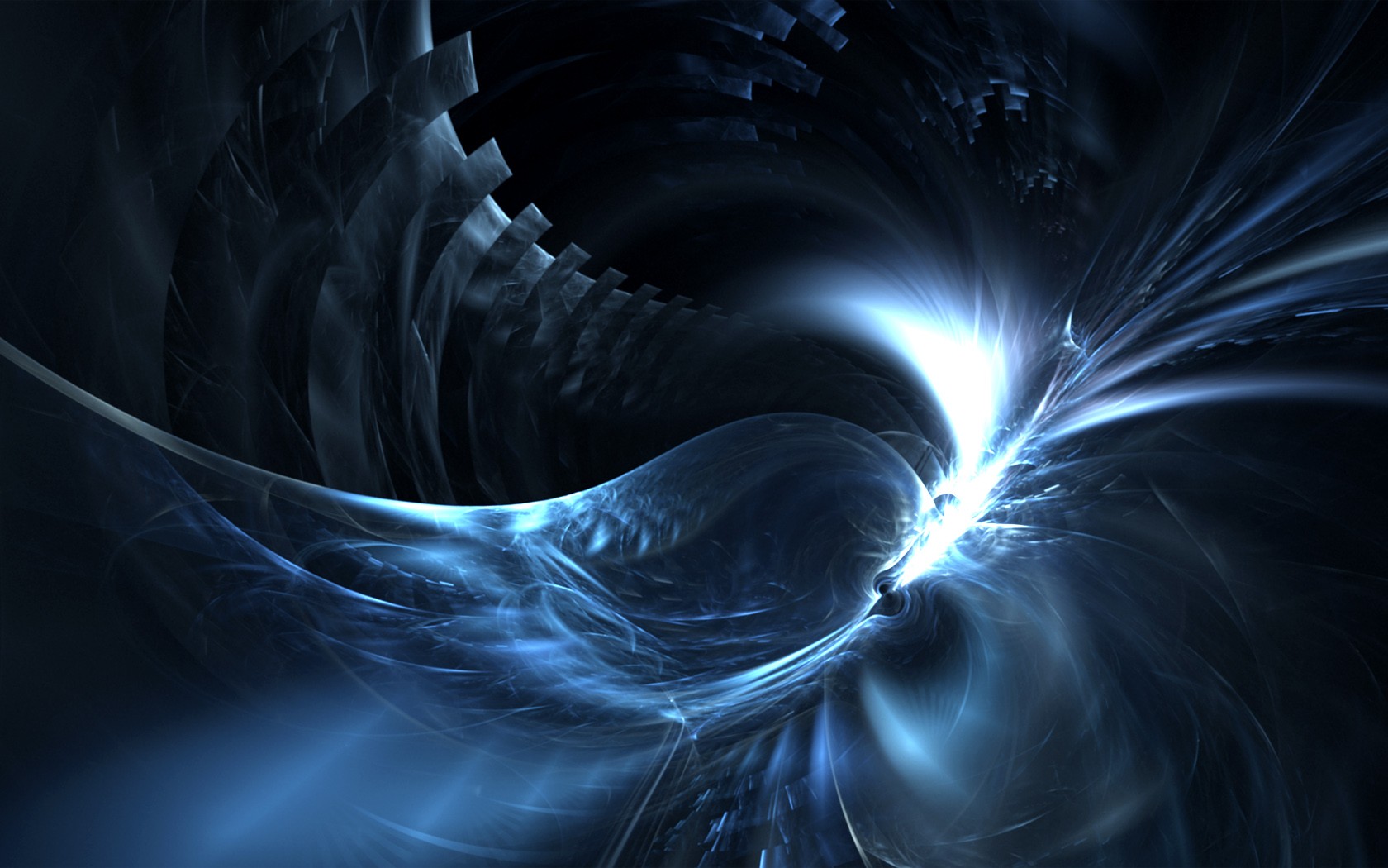 Abstract Blue Wallpaper