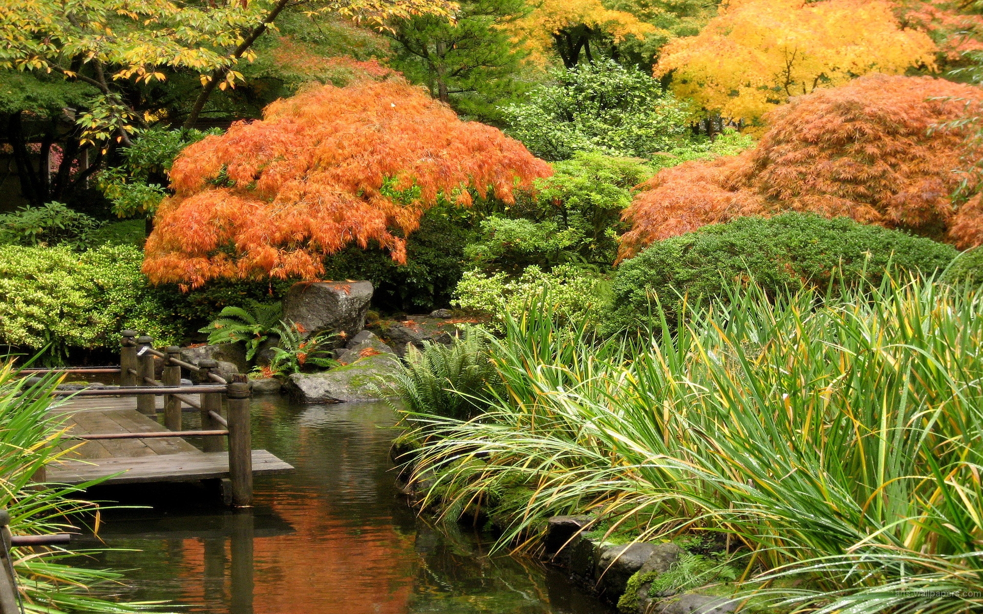 Japanese Garden Art Prints Wall And Posters Murals Buy A