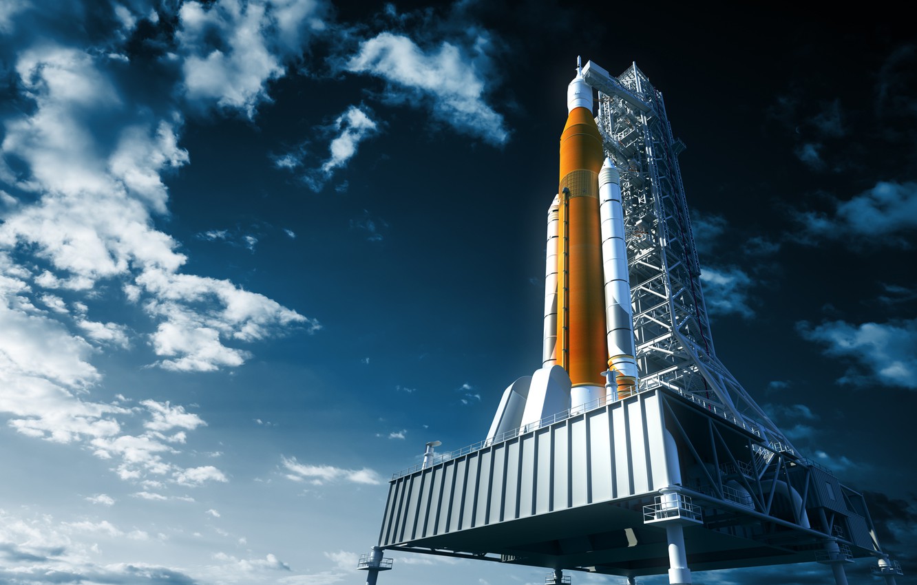 Nasa Rocket Wallpaper