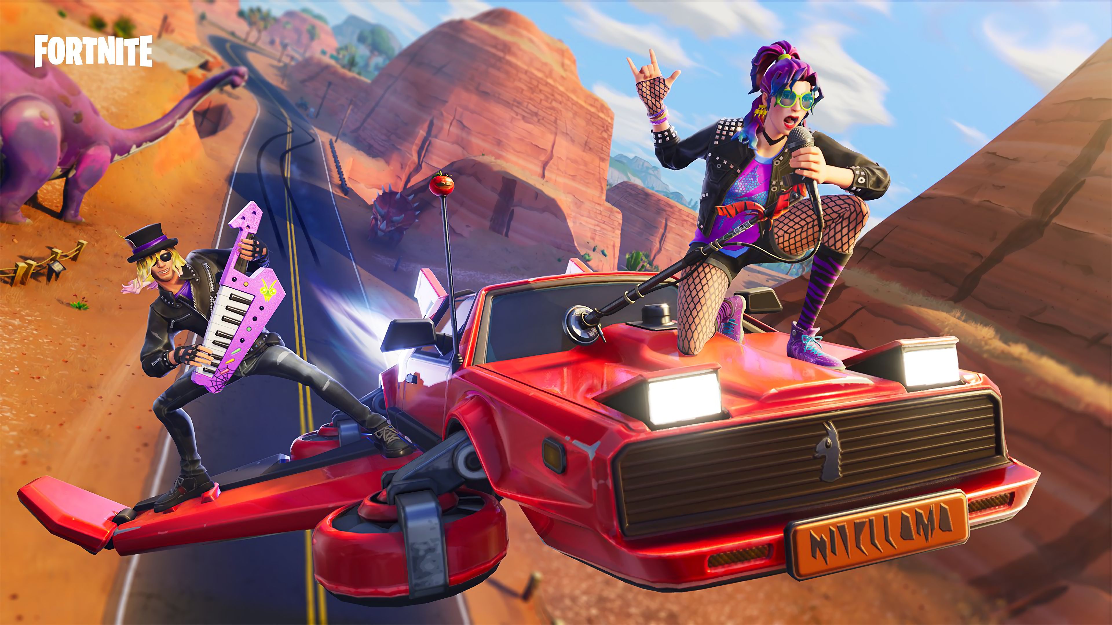 Synth Star And Stage Slayer Hot Rod Glider Fortnite