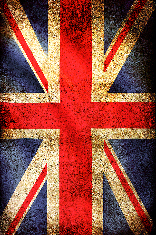Uk Flag creative designs wallpaper for iPhone download free