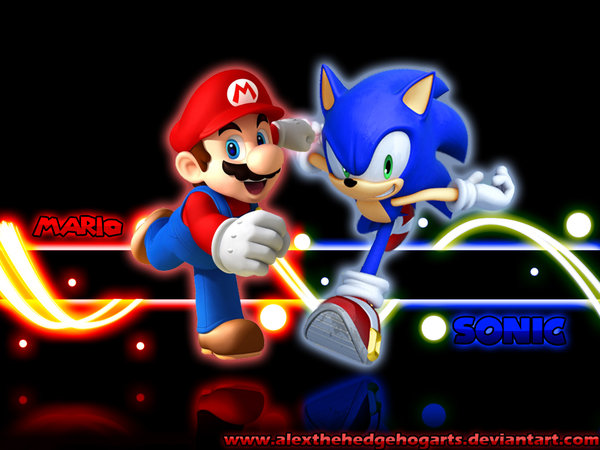 Mario And Sonic Wallpaper By Alexthf