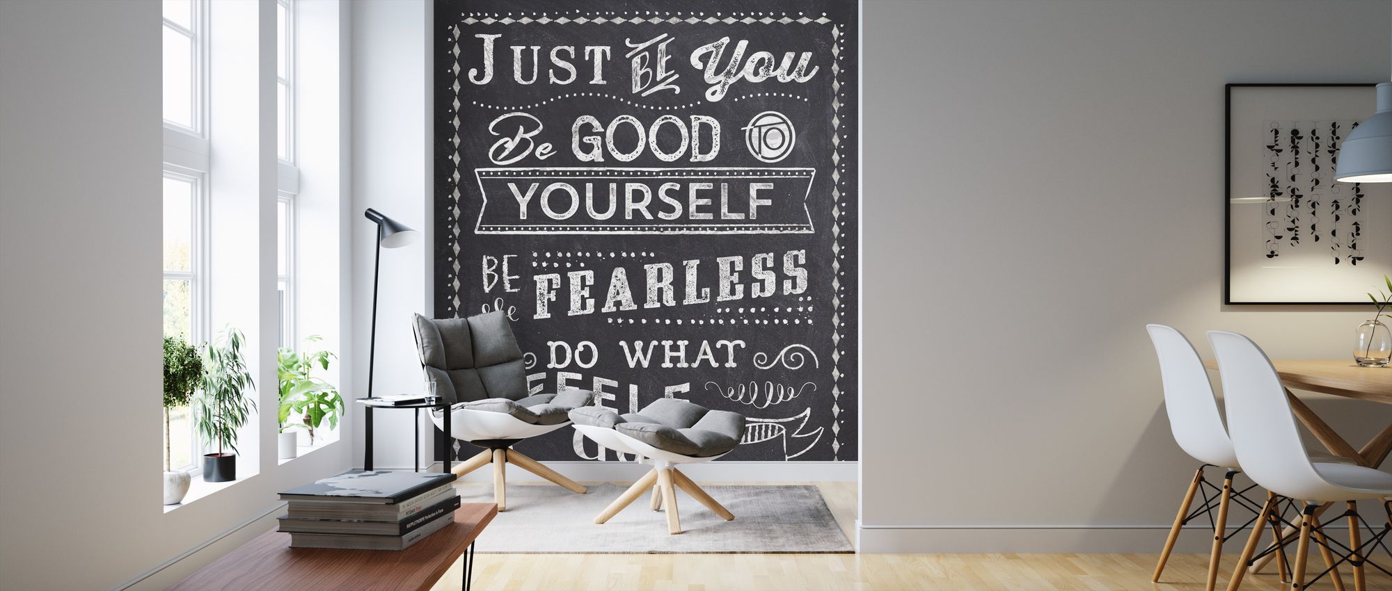 Just Be You Ii Decorate With A Wall Mural Photowall