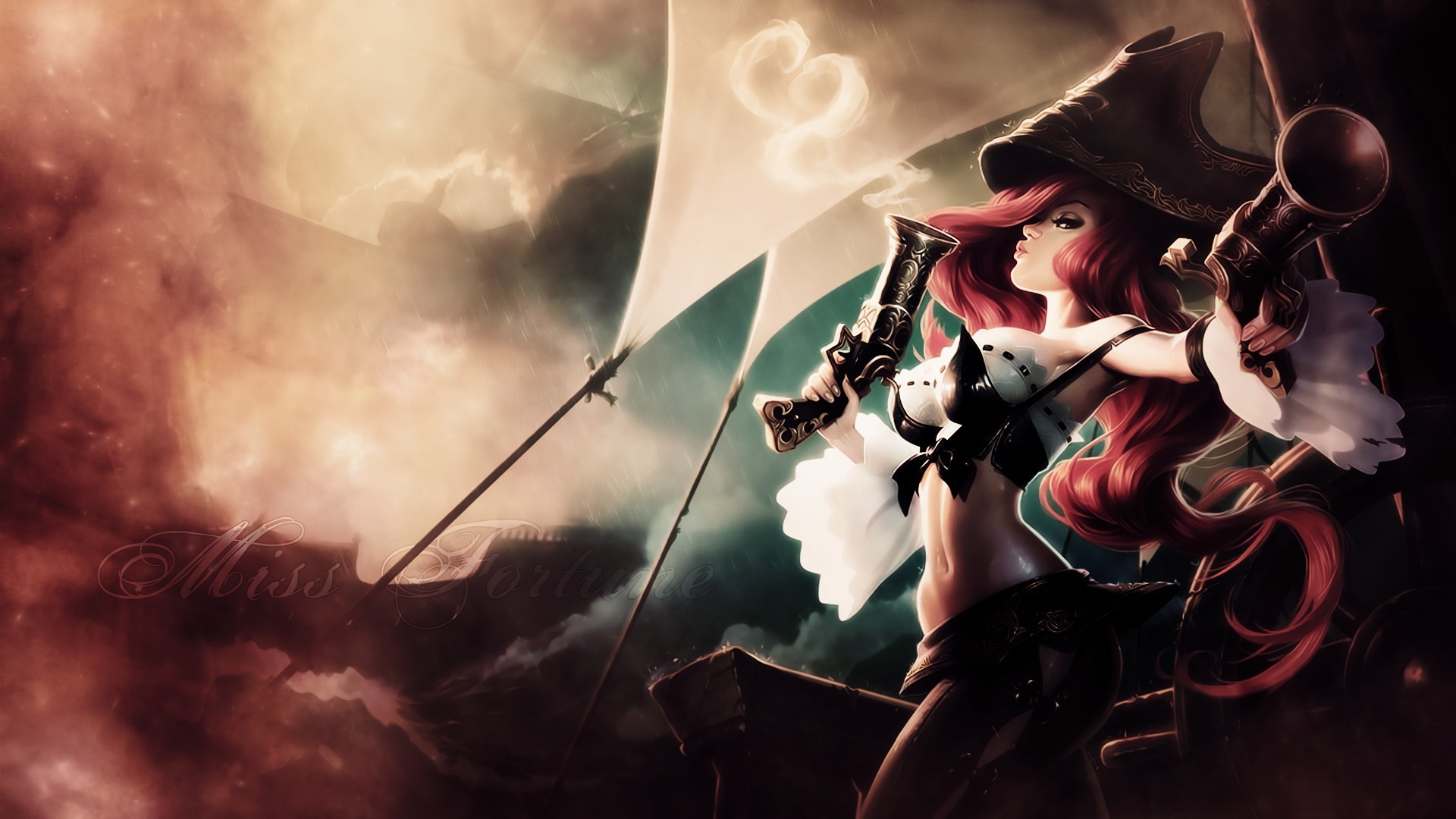 Miss Fortune In League Of Legends Wallpaper