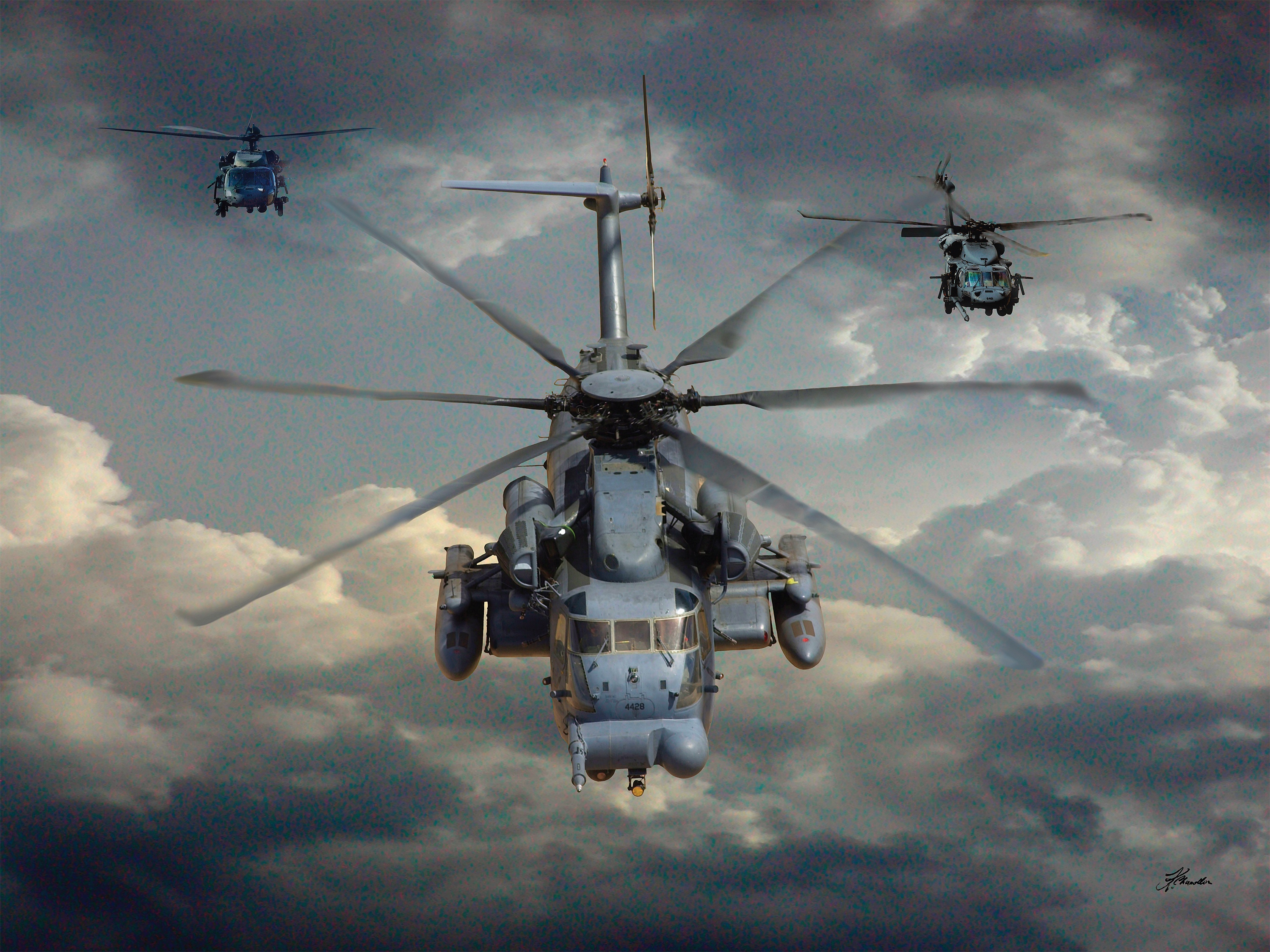 Sikorsky Ch Sea Stallion Wallpaper And Background Image