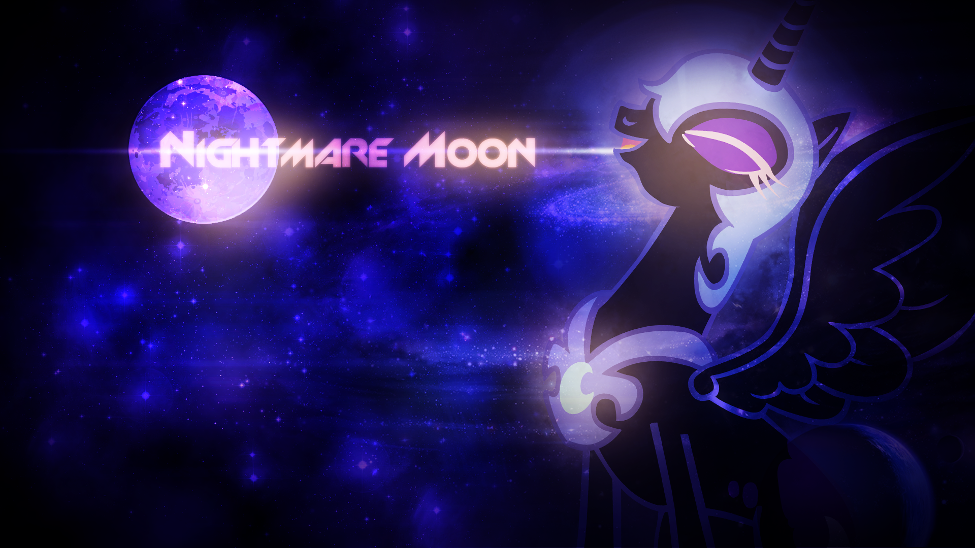 Nightmare Moon Wallpaper By Sandwichhorsearchive