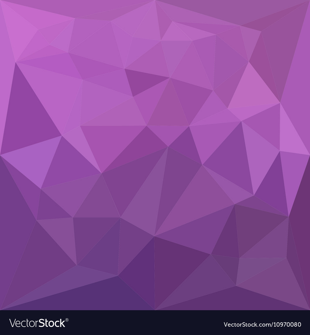 Plum Purple Abstract Low Polygon Background Vector Image