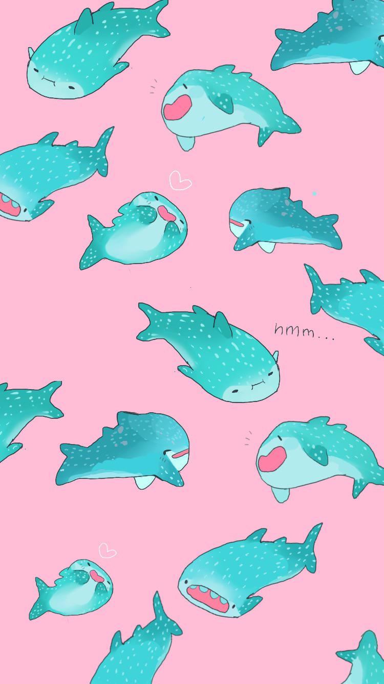 Whale Shark Wallpaper I Drew For Fun R Whaleshark