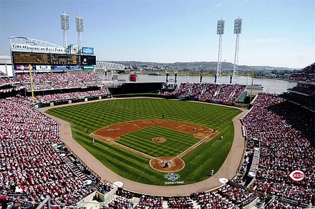 Skybox Sports Scenes Cincinnati Reds Great American Ballpark