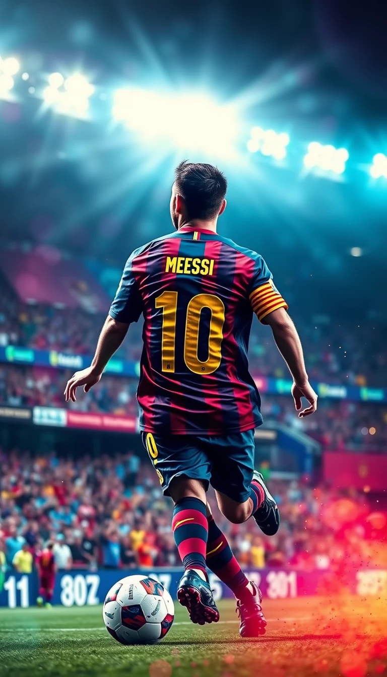 Wallpaper Of Lionel Messi