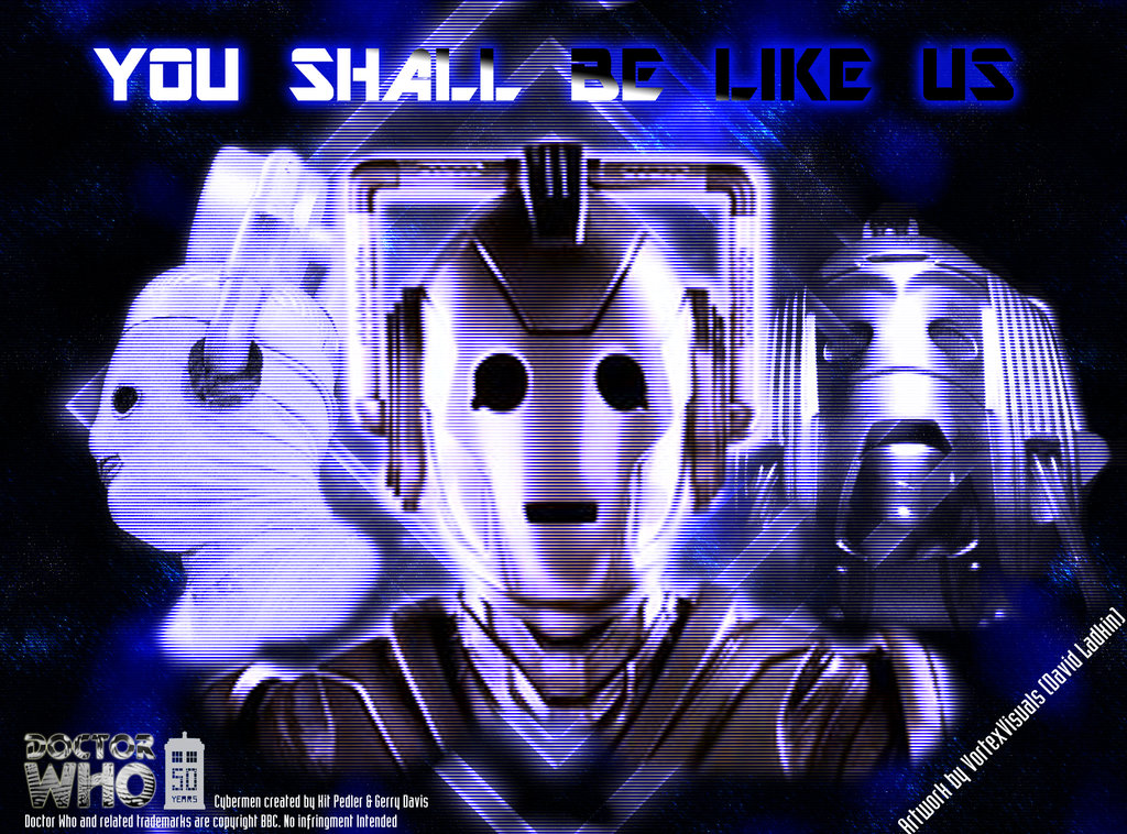 Doctor Who 50th Anniversary The Cybermen By Vortexvisuals On
