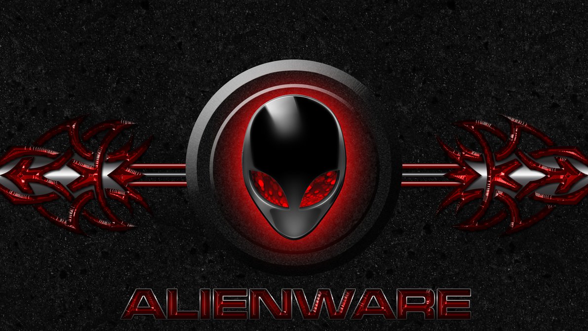 Red Wallpaper Alienware Logo