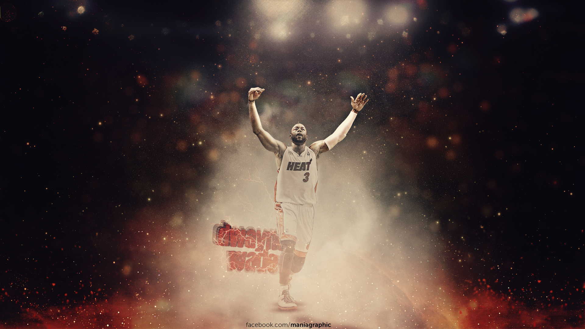 Wallpaper Other Maniagraphic Dwyane Wade Add A