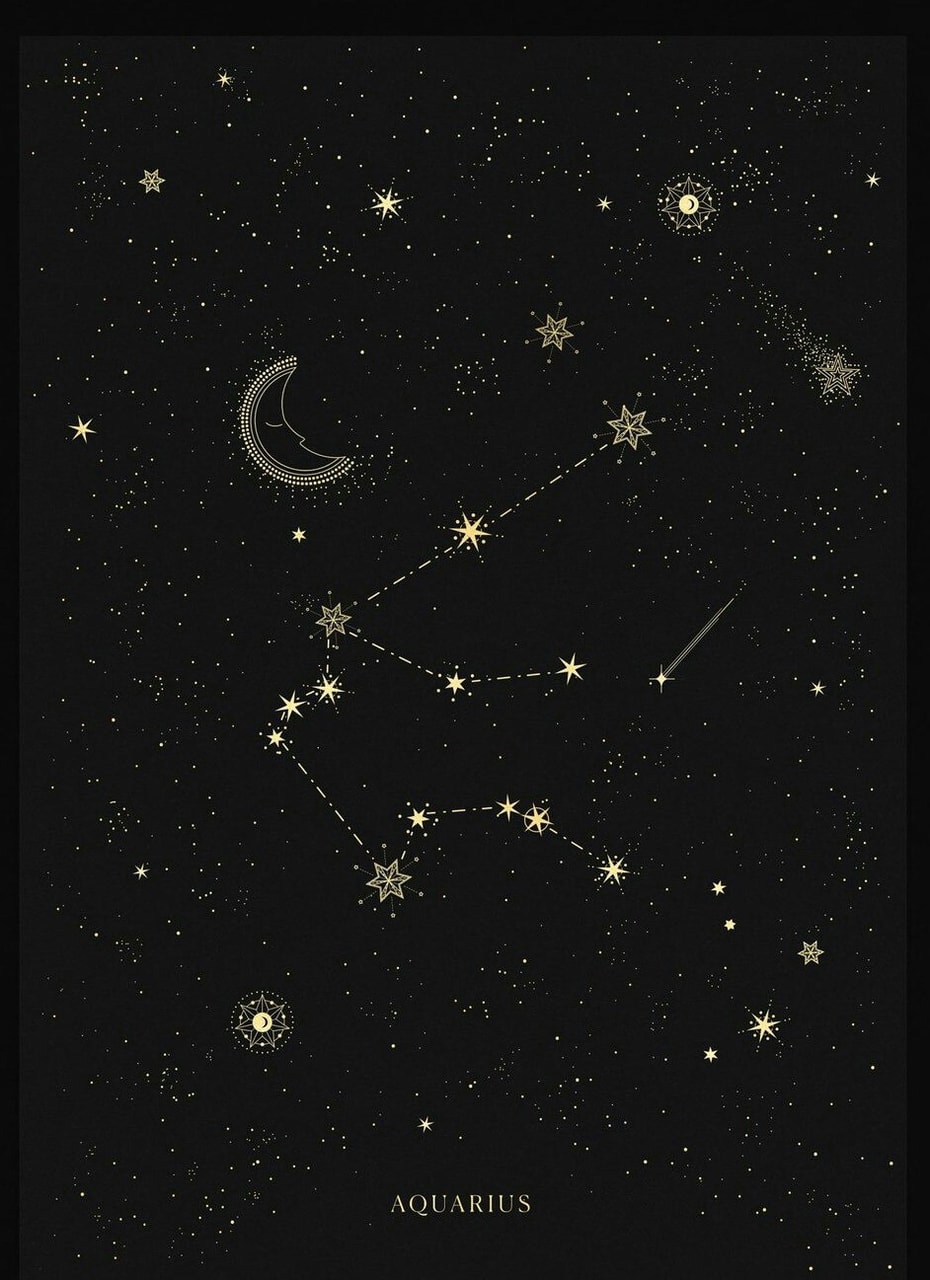 [22+] Aquarius Constellation Wallpapers | WallpaperSafari