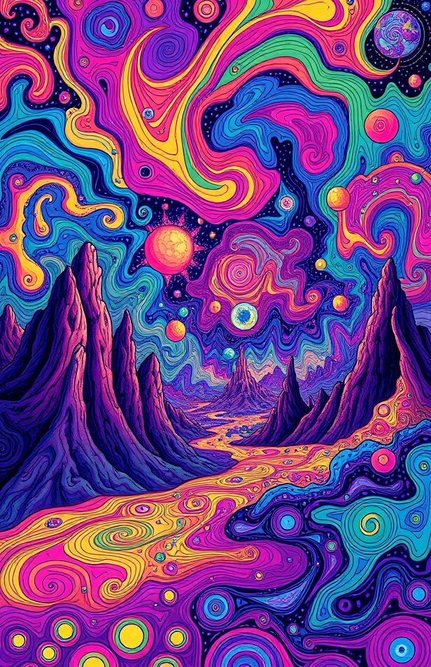 Trippy Hd Wallpaper