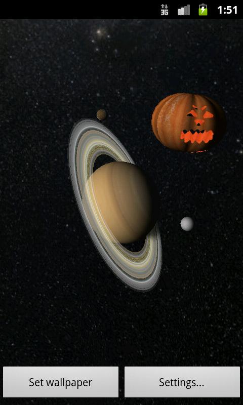Solar System 3d Wallpaper Lite Android Apps On Google Play