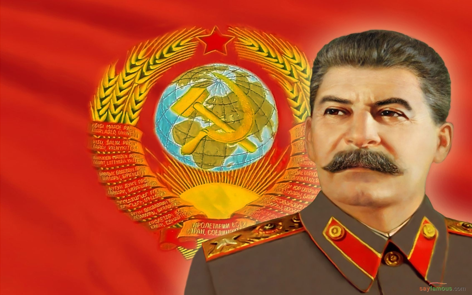 Joseph Vissarionovich Stalin HD Wallpaper