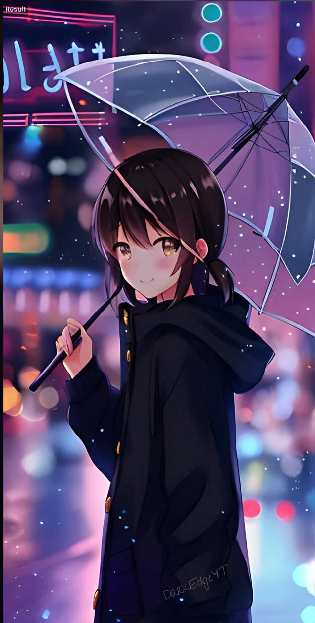 Anime Girl Wallpaper By Darkedgeyt